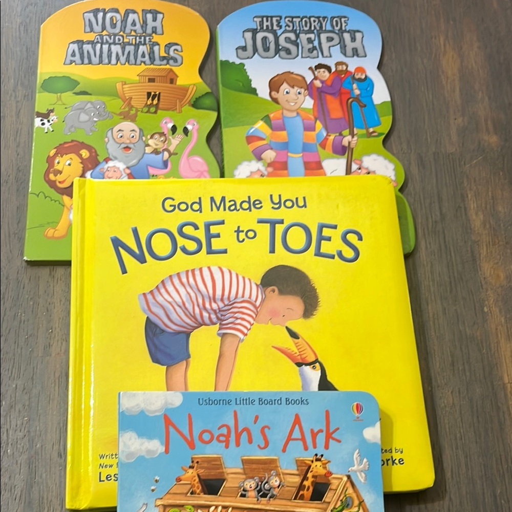 Children's Book Set of 4 religious kids books